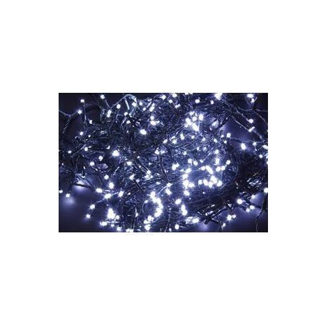 CATENA LUMINOSA  200 LED BIANCO FREDDO