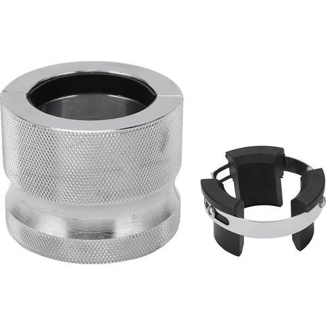 Herramienta de instalación de retenes de horquilla de motocicleta ajustable Qiilu de 35 mm/1,38 pulgadas a 55 mm/2,17 pulgadas. Herramienta de instalación de retenes de horquilla de metal. (1/5)