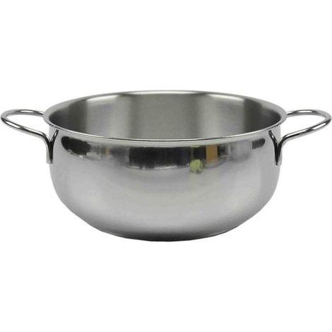Inoxriv Pentola Inox 2 Manici 16cm River