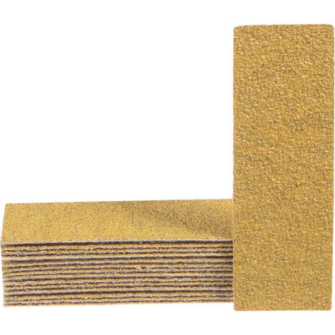 15pcs Micro Ponceuse Papier 40 Grain 3.5x1.2 Pouce (1/5)