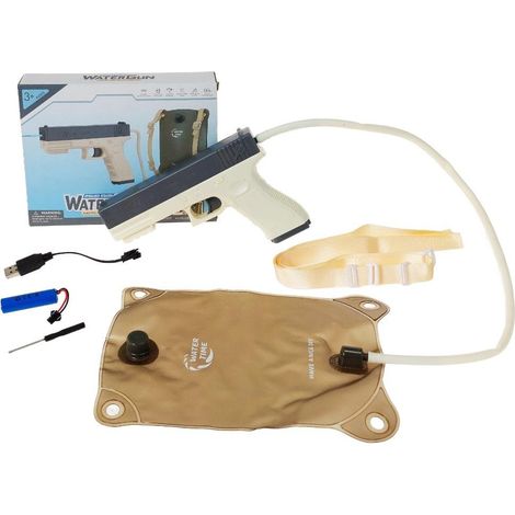 28,5 cm elektrische Wasserpistole mit Rucksack