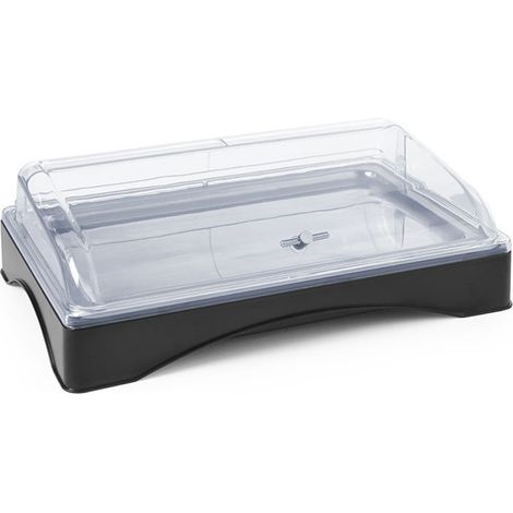 Bandeja con inserto de refrigeración GN1/1 y tapa RollTop - Hendi 424186 (1/4)