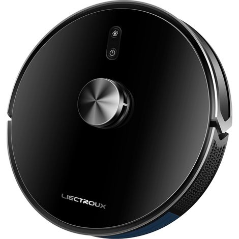 Robot aspirador con mapeo inteligente, succión de 6500 Pa, X6-Negro, UE (1/2)