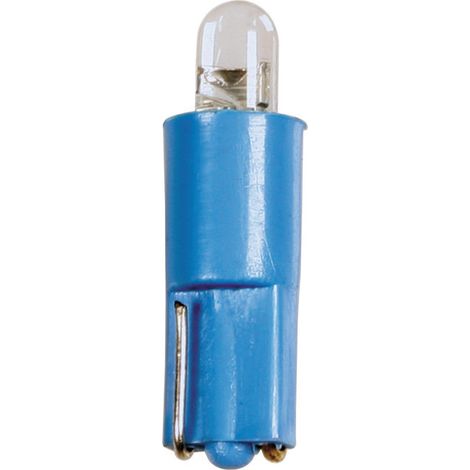 24V Kit Lampade cruscotto Led 1 Led - (T3) - W2x4,6d - 5 pz - D/Blister - Blu (1/4)