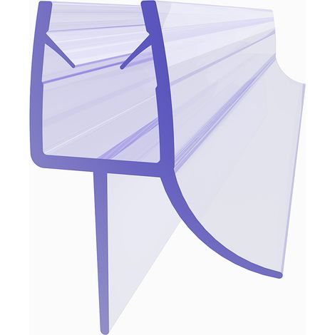 Duschdichtung Ersatzdichtung 8mm Glas für Duschtür Wasserabweiser Duschprofil 120cm (1/5)