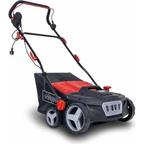 Scheppach ELS1800 spazzatrice nera 38 cm larghezza di lavoro