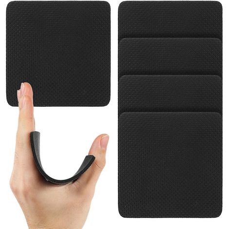 Tapis de sol antidérapants en caoutchouc pour salle de sport, adaptés aux tractions et à l'haltérophilie, 25 pièces par paquet. (1/5)