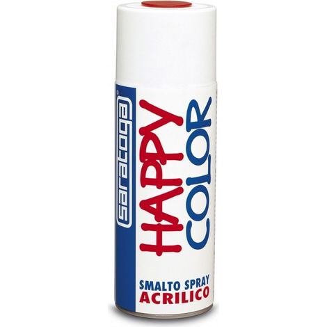 SMALTO SPRAY ACRILICO BIANCO 400ML PER RITOCCO E RIPARAZIONE SUPERFICI ELETTR