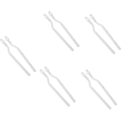 5paires Bâtonnets De Bouton De Chasse Eau (1/5)