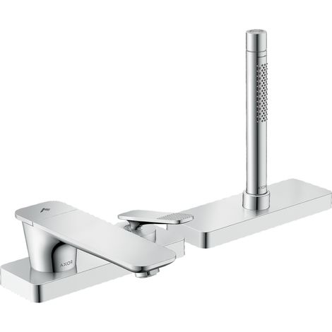 hansgrohe AXOR Citterio C Mezclador monomando de 3 agujeros con