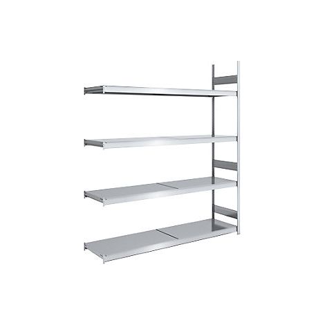 hofe Scaffale a innesto con ripiani in acciaio altezza 2500
