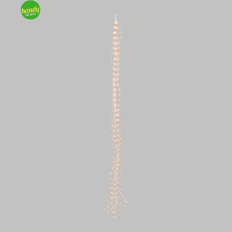 Cascata natalizia luminosa Lotti 600 LED 2m Traditional (1/4)