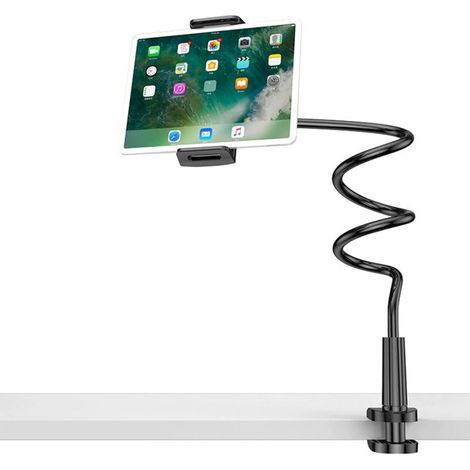 Irovami Support de tablette de chevet FlexiHold, bras flexible réglable pour appareils de 4,7" à 12,9", compatible avec iPad, Samsung et Switch (1/5)