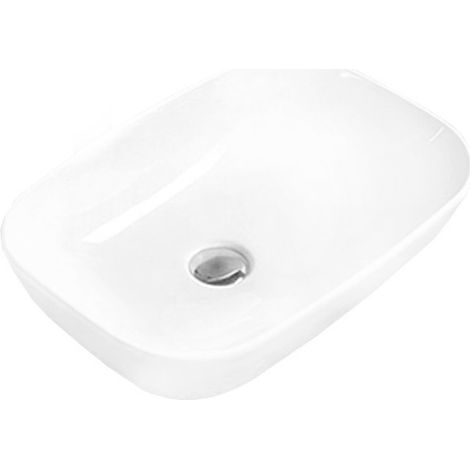 Mexen Luna lavabo de comptoir 50 x 35 cm, Blanc - 21635000 (1/2)