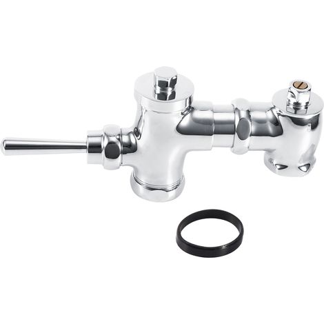Chasse d'eau rétractable G1in pour urinoir, type à pression manuelle, valve de chasse pour toilettes et salle de bain (1/5)