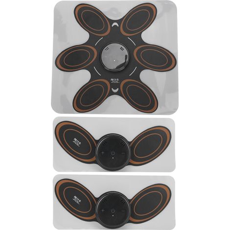Mini masseur électrique pour la nuque, diffusion vocale, soulagement de la fatigue, massage cervical par impulsions, autocollant noir (1/5)