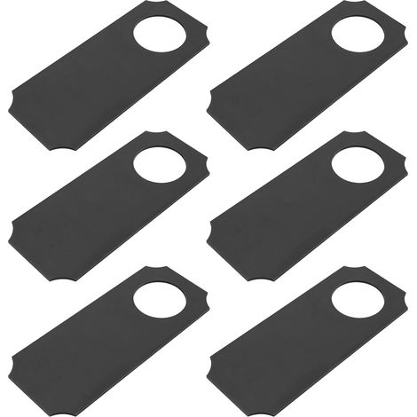 6pièces Panneaux De Porte Bois Signalisation Ardoise Réutilisable Pour Messages Personnalisés Ne Déranger Bienvenue Accessoire Pour Maison Et Bureau (1/5)