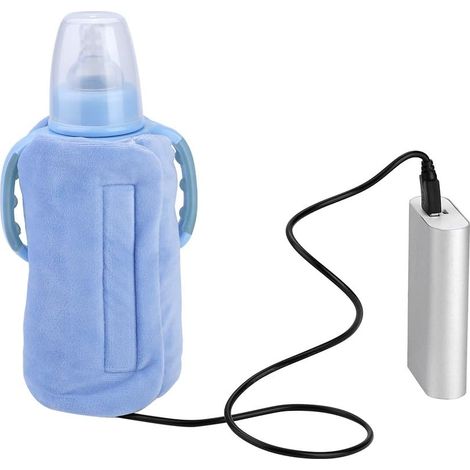 Baby Bottle Warmer USB Portable for Travel Milk Heater (1/2)