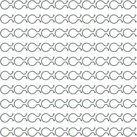 48 pièces de boucles à huit caractères pour le jardinage, en forme de gourde, avec motif papillon et décoration pour plantes.