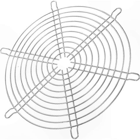Grille de protection anti-poussière en maille d'acier pour ventilateur d'extraction domestique, 22,5x22,5x0,4 cm, couvercle de sécurité, lot de 1 (1/5)