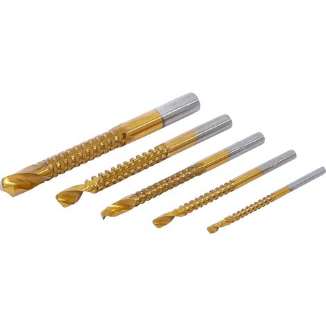 Broca bgs-do-it-yourself hss drill bit set acero hss 5 piezas (1/4)