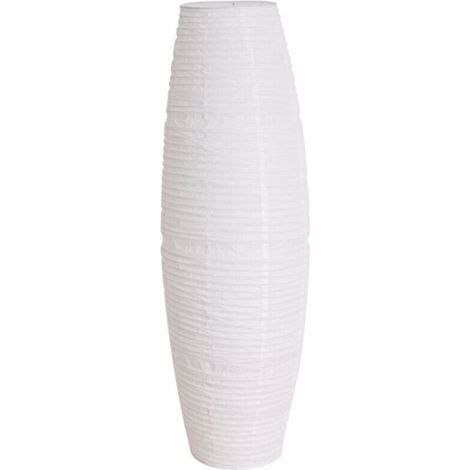 Lampe Sur Pied En Papier de Riz Élégante Luminaire Salon Moderne Support Latéral Abat Jour Unique (1/4)