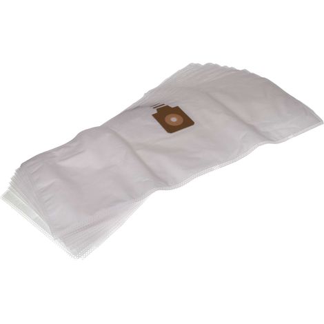 vhbw 10x Vacuum Cleaner Bag compatible with Electrolux Z951 Pro, Z990, Z955, Z970 Vacuum Cleaner, Microfleece, 75 cm x 17 cm,