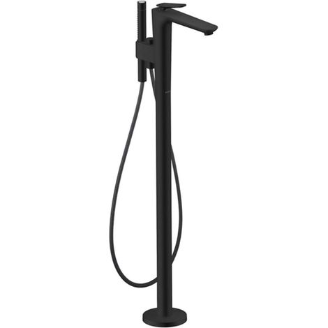 Axor Citterio C - Miscelatore a pavimento per vasca da bagno, nero opaco 49440670 (1/2)