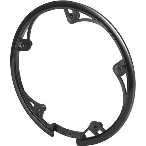 1 Protection de plateau 48 dents,5 trous,Plastique,Noir,Vélo universel (1/5)