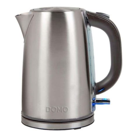 DOMO Wasserkocher - Edelstahl - 1,7L - 2200W DO448WK