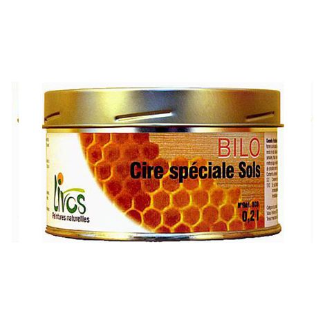 200ml-incolore-CIRE dure pour bois pour sol intérieur BILO 1L/80m2 Livos