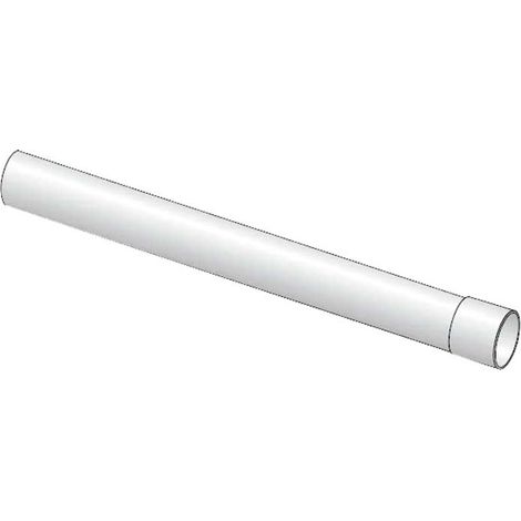 Tube manchonné M/F 1 m - Ø 35 mm