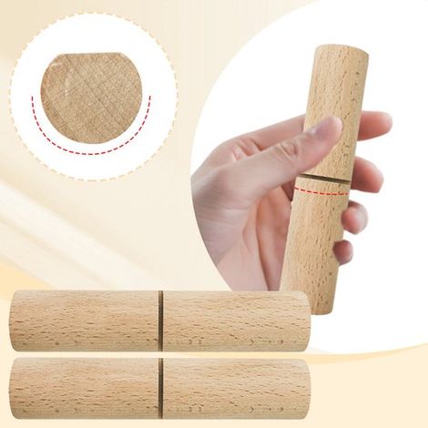 Pinze per annodare in legno, pinze per annodare con manici in legno per perline in silicone, braccialetti e progetti fai da te (1/5)