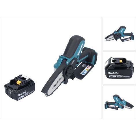 Makita DUC 101 T1 Tosaerba a batteria 18 V 10 cm senza spazzole + 1x Batteria 5,0 Ah - ohne Ladegert