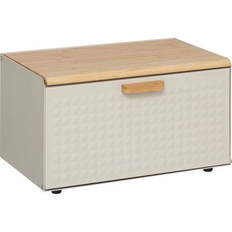 5five SENSIA scatola per il pane beige verde 15 litri 35,5 cm