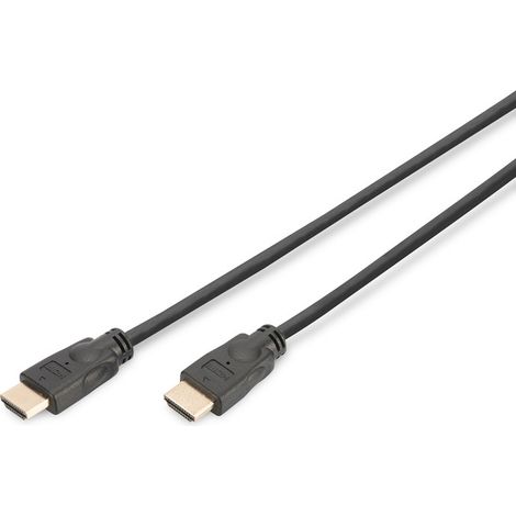 DIGITUS HDMI-Kabel A HighSpeed Ethernet St/St 2.0m schwarz (DB-330123-020-S)