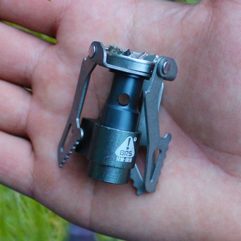 Réchaud d'extérieur en alliage de titane 3000T, tête de brûleur ultra-légère et portable, un produit phare. (1/4)