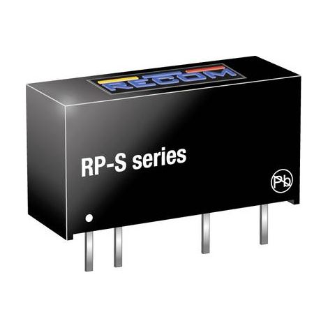 RECOM RP-0505S Convertisseur CC/CC pour circuits imprimés 5 200 mA 1 W Nbr. de sorties: 1 x Contenu 1 pc(s) Y273152 (1/2)