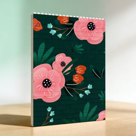 Cadre photo en blocs à faire soi-même pour adultes, cadeaux d’anniversaire (1/5)