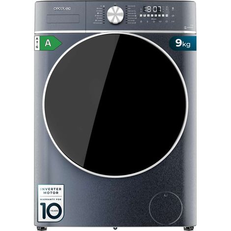 Machine à laver cecotec dresscode 9800 9 kg 1400 rpm