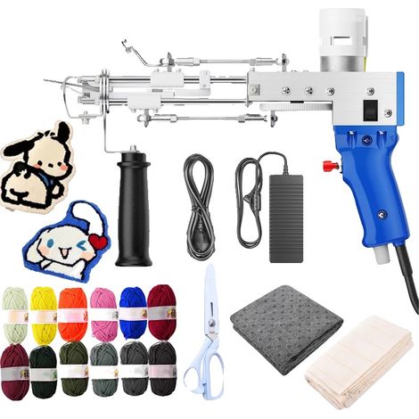 Pistola per tufting, funzionalità 2 in 1, design intuitivo, SET A (1/2)