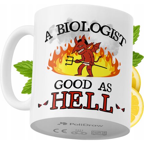 Lustige Tasse für Biologen – Kaffee- oder Teetasse mit witzigem Textdesign – ideal für Geburtstage, Namenstage, Feiertage und besondere Anlässe. Hochwertige Tasse für Zuhause, Büro und Arbeit. Farbe: 