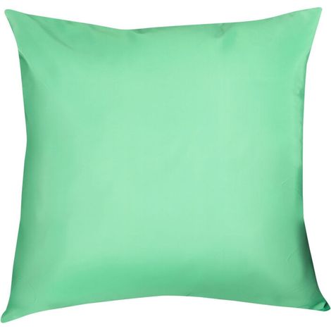 Funda de almohada Leott, impermeable, apta para sofás de patio, funda de cojín resistente para exteriores, color verde menta.