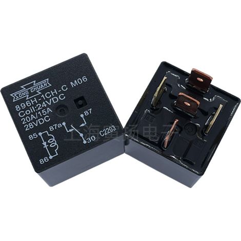 Relais automobile haute puissance Songchuan d'origine taïwanaise 896H-1CH-C M06 24 V CC avec diode