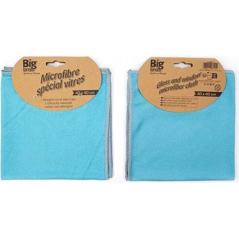 SANS MARQUE Carré microfibre 40X40Cm spécial vitre (1/3)