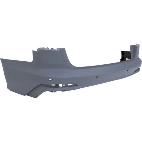 Pare-choc arrière à peindre avec trous radars S-Line Audi A6 4 (4A2-4A5) depuis 2018
