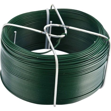 Fil de fer plastifié antirouille 1 mm × 50 m – Tenax – Idéal pour soutien de plantes et bricolage créatif (1/2)