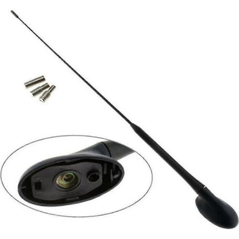 Support de toit d'antenne noire 2024 pour Ford Focus, Mondeo, Ka, Fiesta et Transit (références 1087087, 1508144 et 95GP18828AP). Accessoires auto. (1/4)