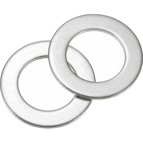 60Pcs M12 304 Rondelles Plates En Acier Inoxydable Rondelle Plate 12mm ID 20mm OD 1.2mm Épaisseur Écarteurs Plats Pour Vis Boulons Réparation Plomberie Robinet de Jardin, Argent (1/5)