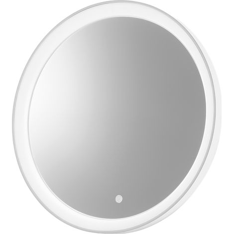 KRIZIA A/P - Applique Led 25W Dimmerabile con Specchio, Touch CCT 3000K-4000K, Antiappannamento, Finitura Bianco Satinato - Gealuce (1/3)